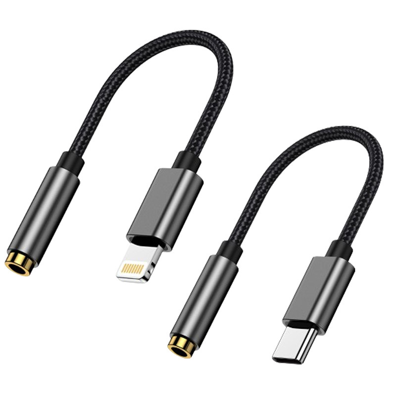 Type-c headphone adapter 3.5mm audio cable converter typec adapter cable audio typec adapter cable 5