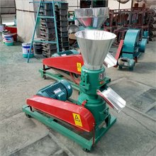养殖全自动颗粒机小型饲料机组全套加工设备猪鱼鸡饲料颗粒生产线
