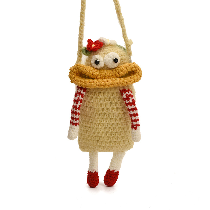 Otoño y invierno nuevos niños y niñas bolsas de gancho dibujos animados lindos boca de salchicha bebé bolsos de cambio bolsos de comercio exterior transfronterizos bolsos para niños