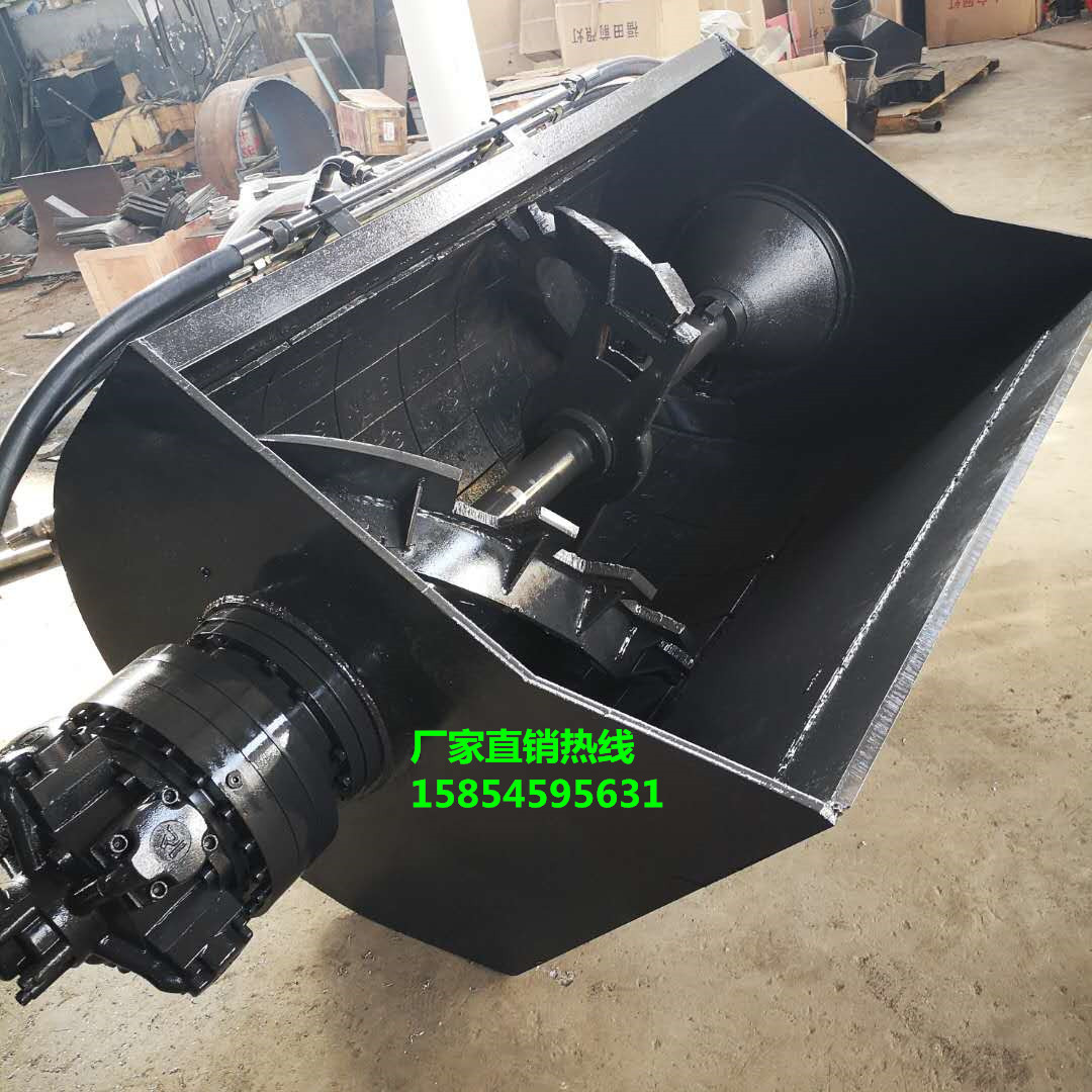 装载机搅拌斗 小型装载机改装搅拌斗 concrete mixing bucket