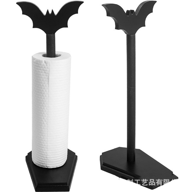クロスボーダーハロウィンテーマのペーパータオルホルダーパーティーレストラン装飾垂直ナプキンホルダー取り外し可能なロールペーパーホルダー装飾品|undefined