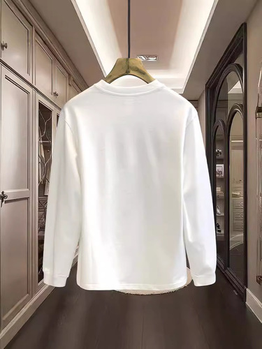 Chase brand high street print long sleeve t-shirt for men, spring heavy weight round neck casual top jacket for Instagram