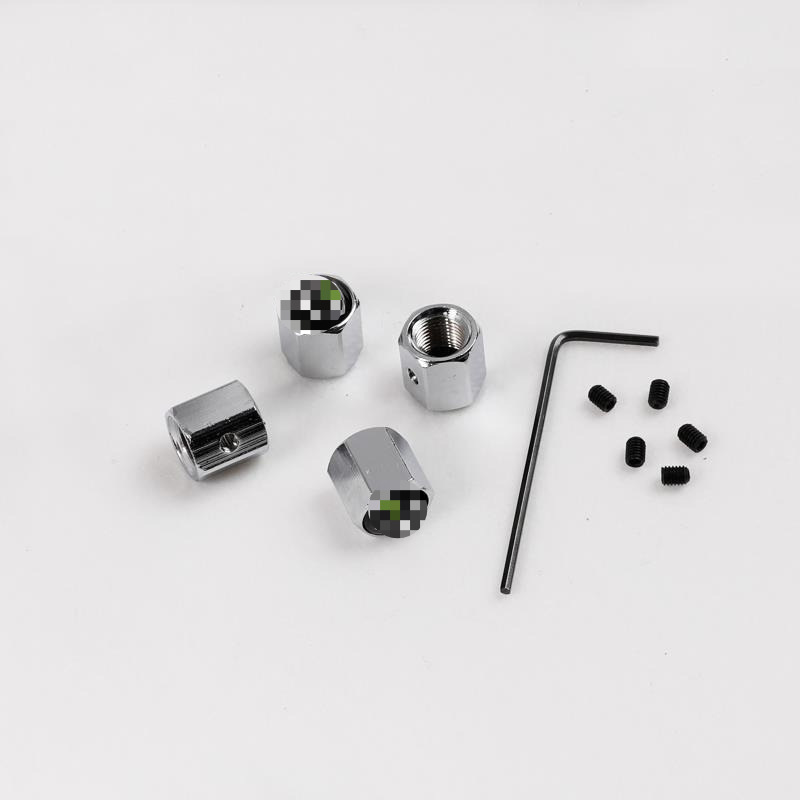 Tapa de Válvula para Neumáticos de Acero Inoxidable Antirrobo para Autos image 8