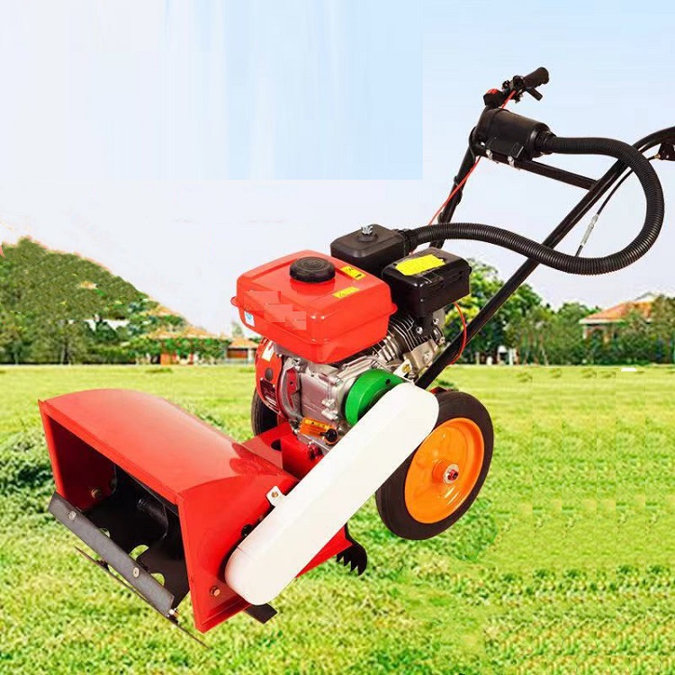 新型高速6刀汽油除草机 批发旋耕开沟微耕机 玉米果园灭草去岔机