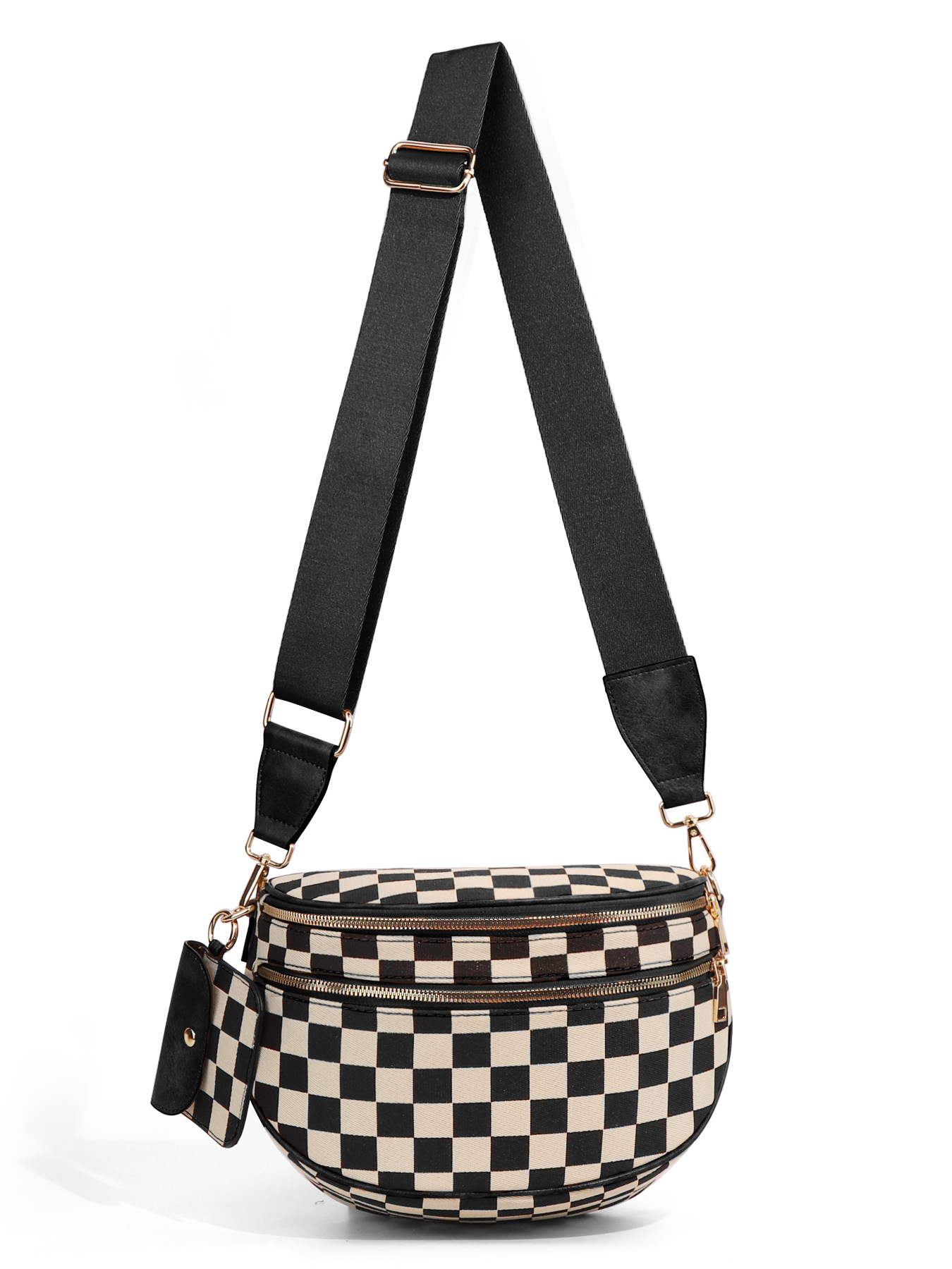 Plaid black (spot)