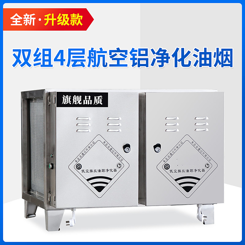 油烟净化器商用饭店烧烤厨房餐饮不锈钢低空排放无烟环保进化