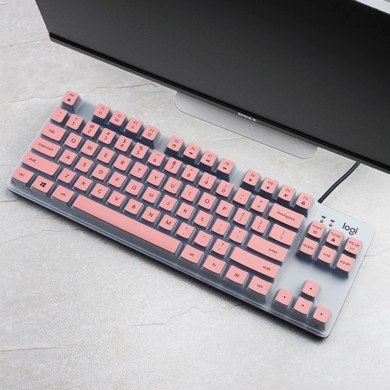 Подходит для механической клавиатуры Logitech K835 TKL, проводная клавиатура для офиса, полная комплектация, 84 клавиши