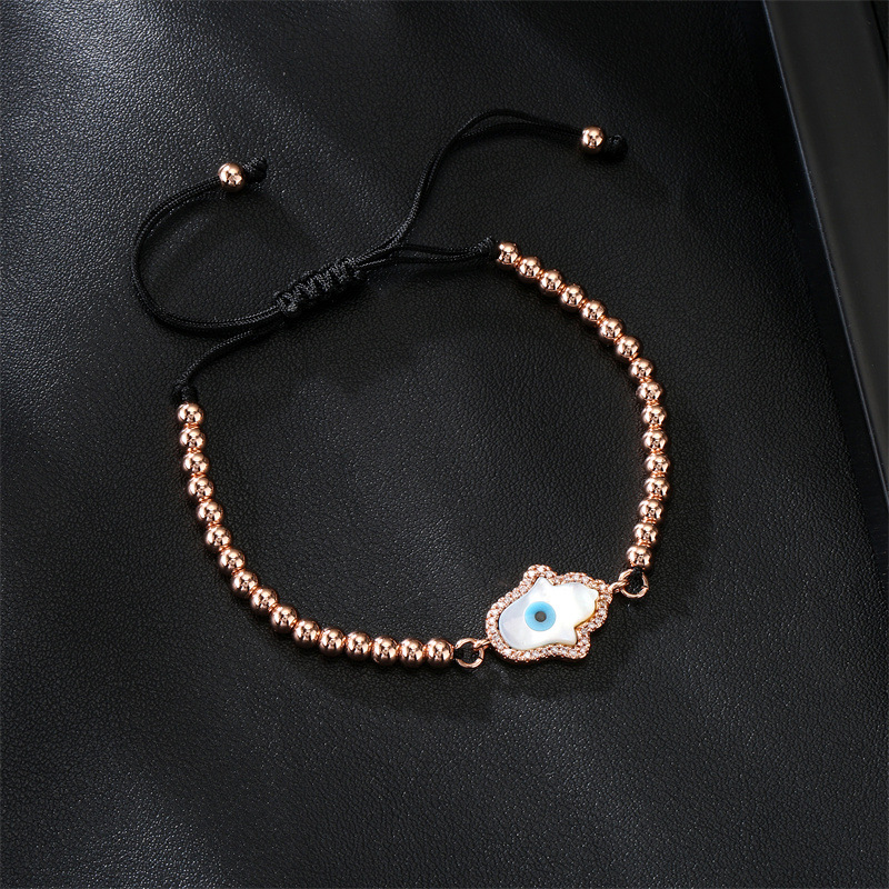 Fashion Eye Copper Bracelets Plating Zircon Copper Bracelets