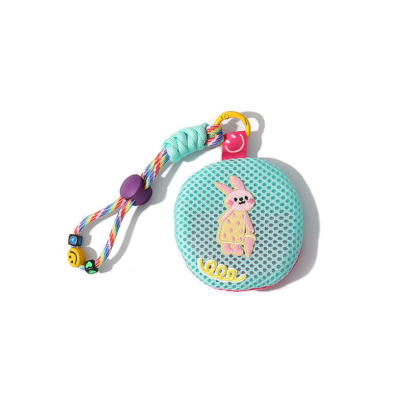 Summer Mesh Mosquito Repellent Bag for Babies, Storage Pouch, Cute Portable Hanging Accessory, Coin Purse, Keychain