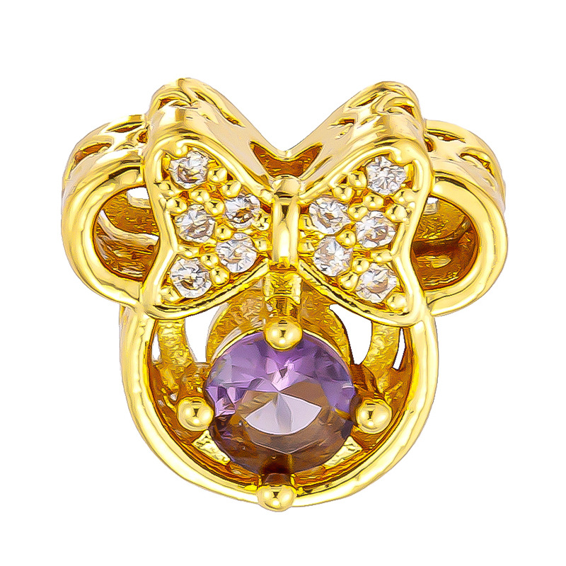 Douyin Venta caliente Colgante de microincrustaciones de cobre chapado al por mayor Cientos de colgantes de cobre opcionales a su gusto, fábrica de origen al por mayor sin cadena