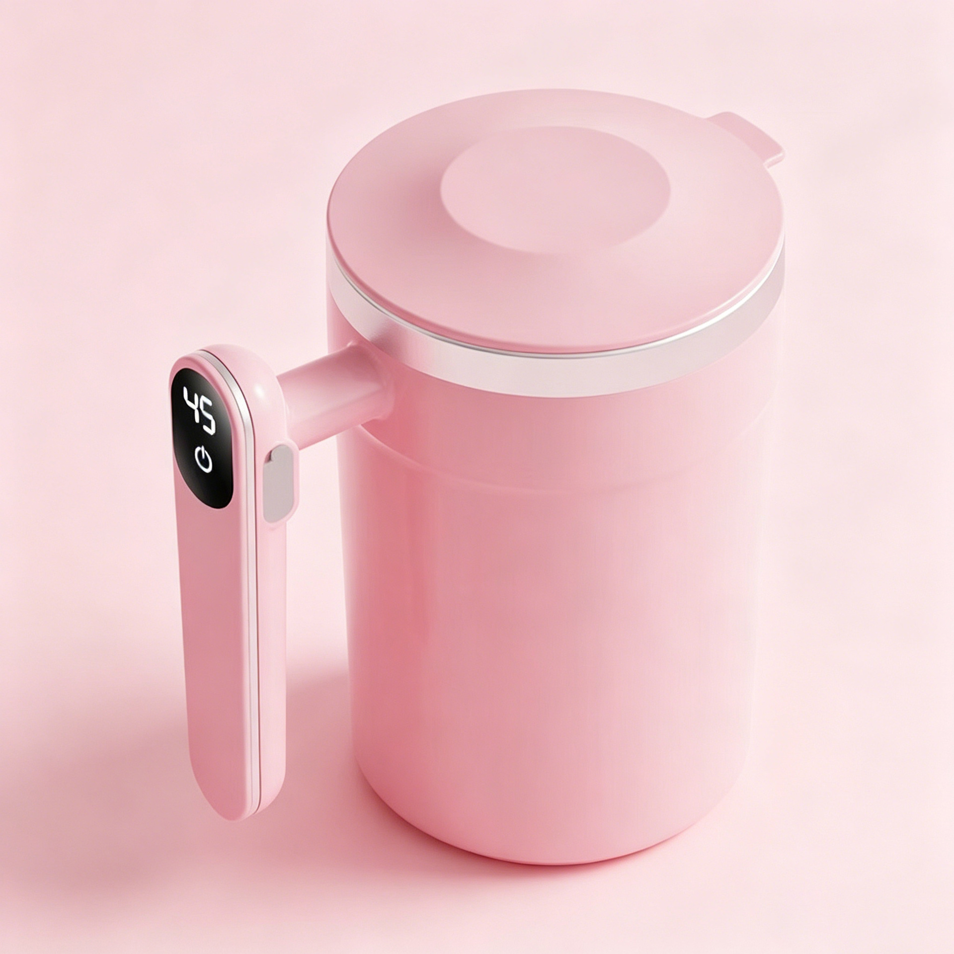 Taza de Café con Agitación Automática Magnética de Acero Inoxidable Recargable para Oficina y Hogar image 9