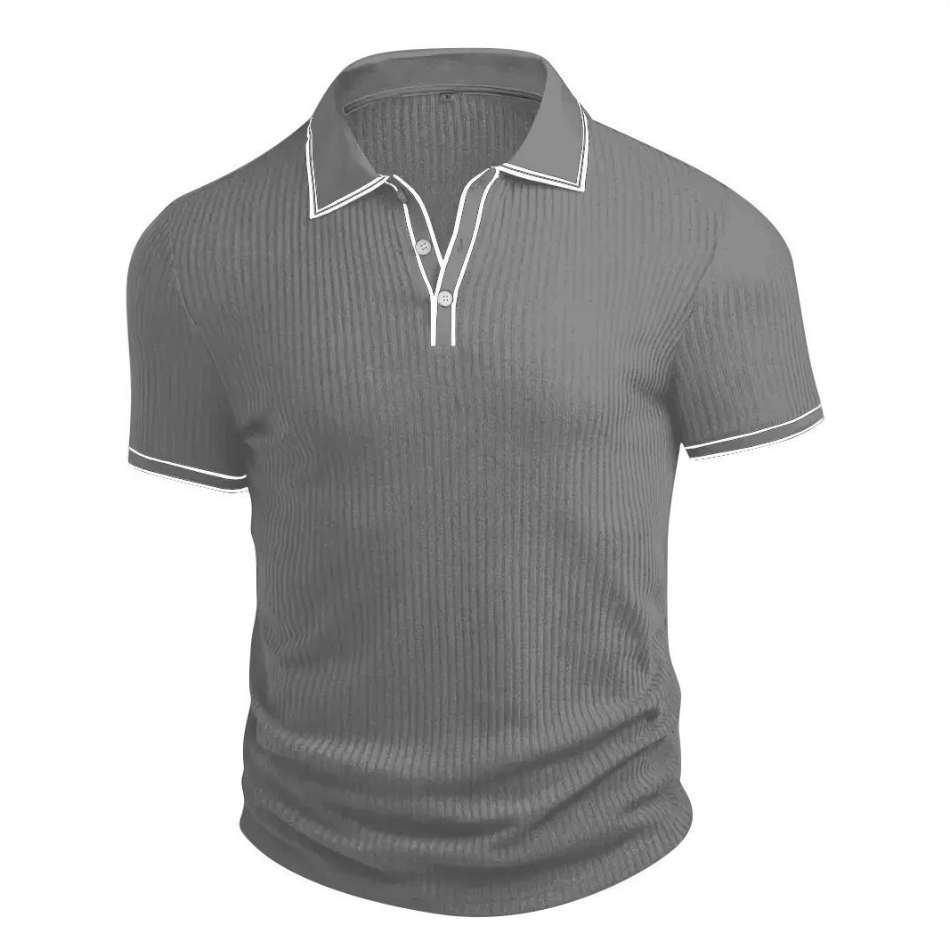 Amazon nuevo hombre polo camiseta de manga corta hombre comercio exterior verano nuevo hombre transfronterizo camiseta polo de manga corta hombre image 6