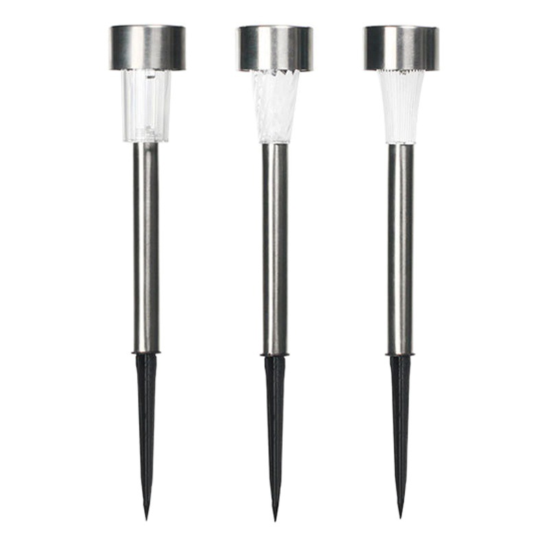 [Lámpara solar] al aire libre impermeable tierra césped lámpara jardín al aire libre paisaje solar césped lámpara