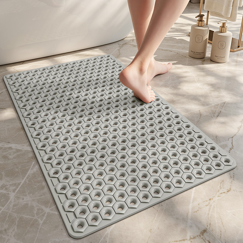 Almohadilla antideslizante de baño de color sólido de PVC dajiang almohadilla antideslizante para ancianos para bañarse y evitar caídas almohadillas antideslizantes para baños de ducha y baños image 8