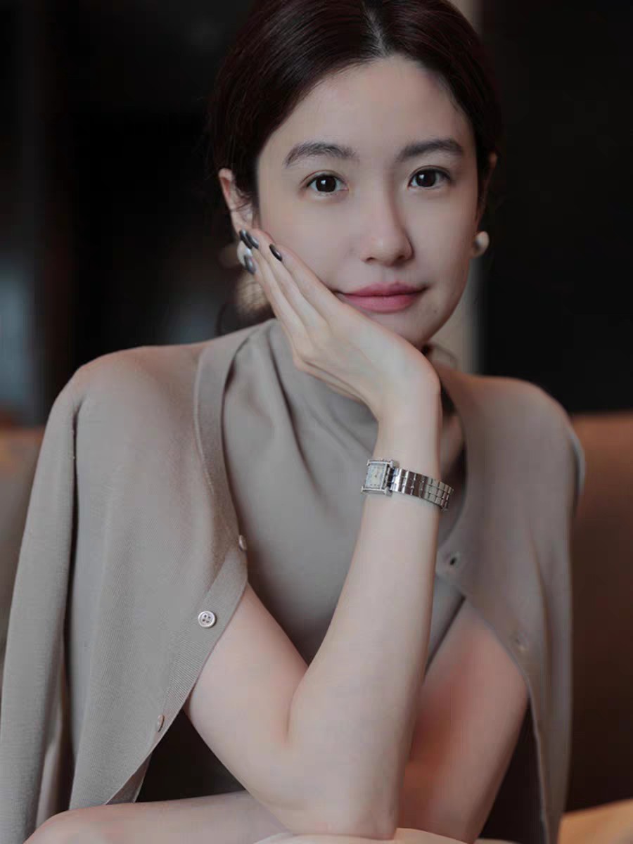 DORACTR 知性优雅！羊毛混纺针织套装女春季开衫外套内搭背心