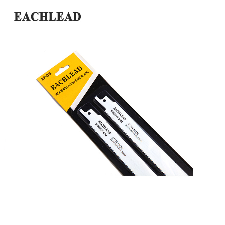 亿川S1025VF双金属往复锯条 金属板 实心管材切割进取型 马刀锯条