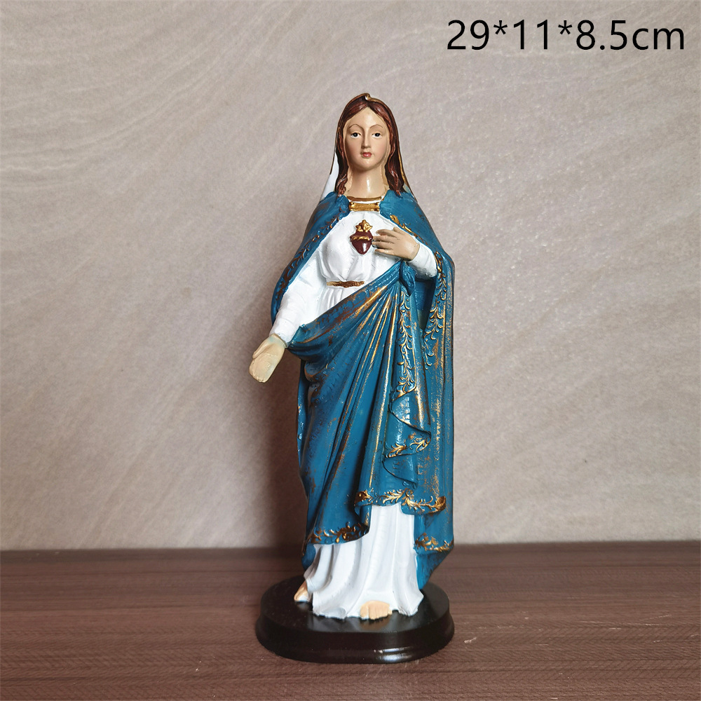 Envío gratis 30cm decoración artesanal estatua de luz de Joseph Wang decoración de figura de la familia sala de estar