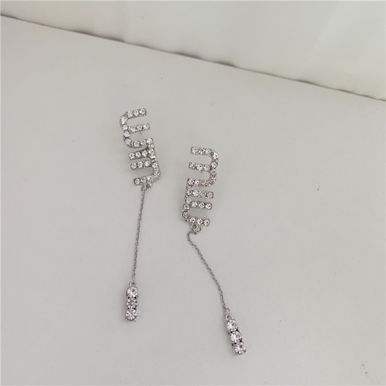 New Trendy Fashion Letter Long Earrings display picture 8