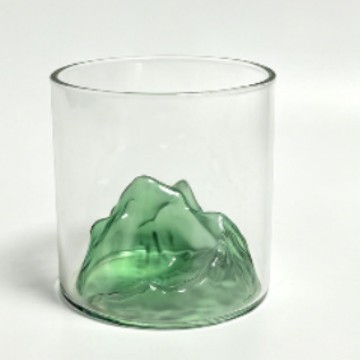 De estilo japonés de cristal de montaña Fuji montaña creativa taza de visualización de whisky taza de vidrio taza de café taza de té taza de espíritus image 12
