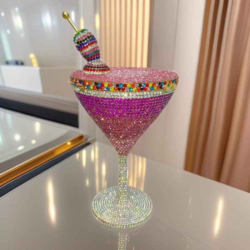 Crystal bag fruta cóctel nuevo bolso de cena bolso de mano de diamantes bolso de mujer bolso de fiesta vestido