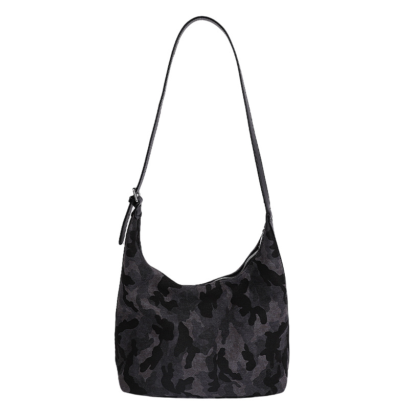 Cross-border 2025 otoño nuevo nicho de diseño brazalete texturas avanzadas retro leopardo viaje mochila de hombro