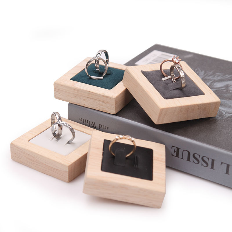 Minimalist Independent Ring Display Holder for Engagement Rings, Silver Rings, Pairs of Rings, Transfer Pearl Ring Circle Display Props 
