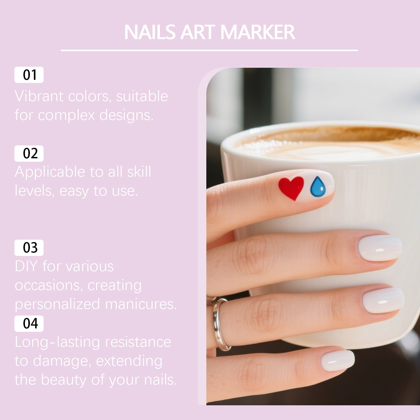 Feiner Nailart Graffiti Stift Für Präzise Nagelmalerei_voghion.com