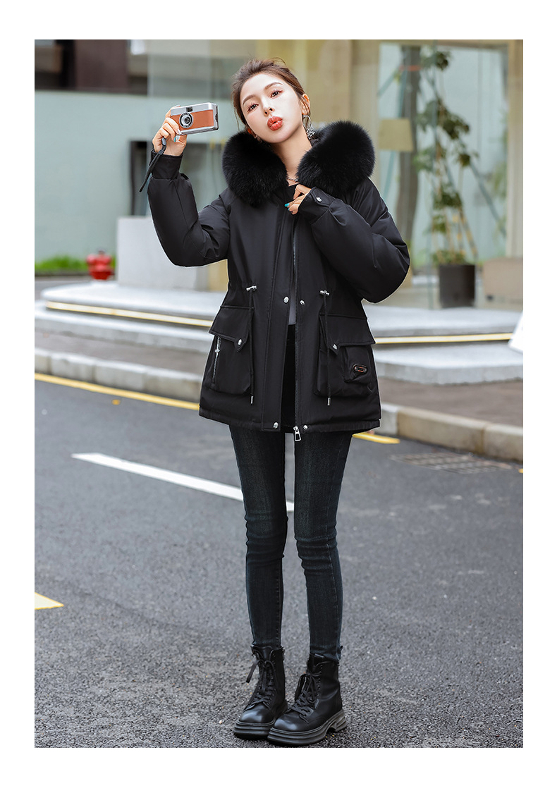 The petite faction overcomes the challenge of women's padded clothing in winter 2024, with new waist cinching slimming_voghion.com