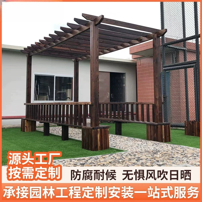 Фошань производитель производит открытый двор для набережной виноградная стойка