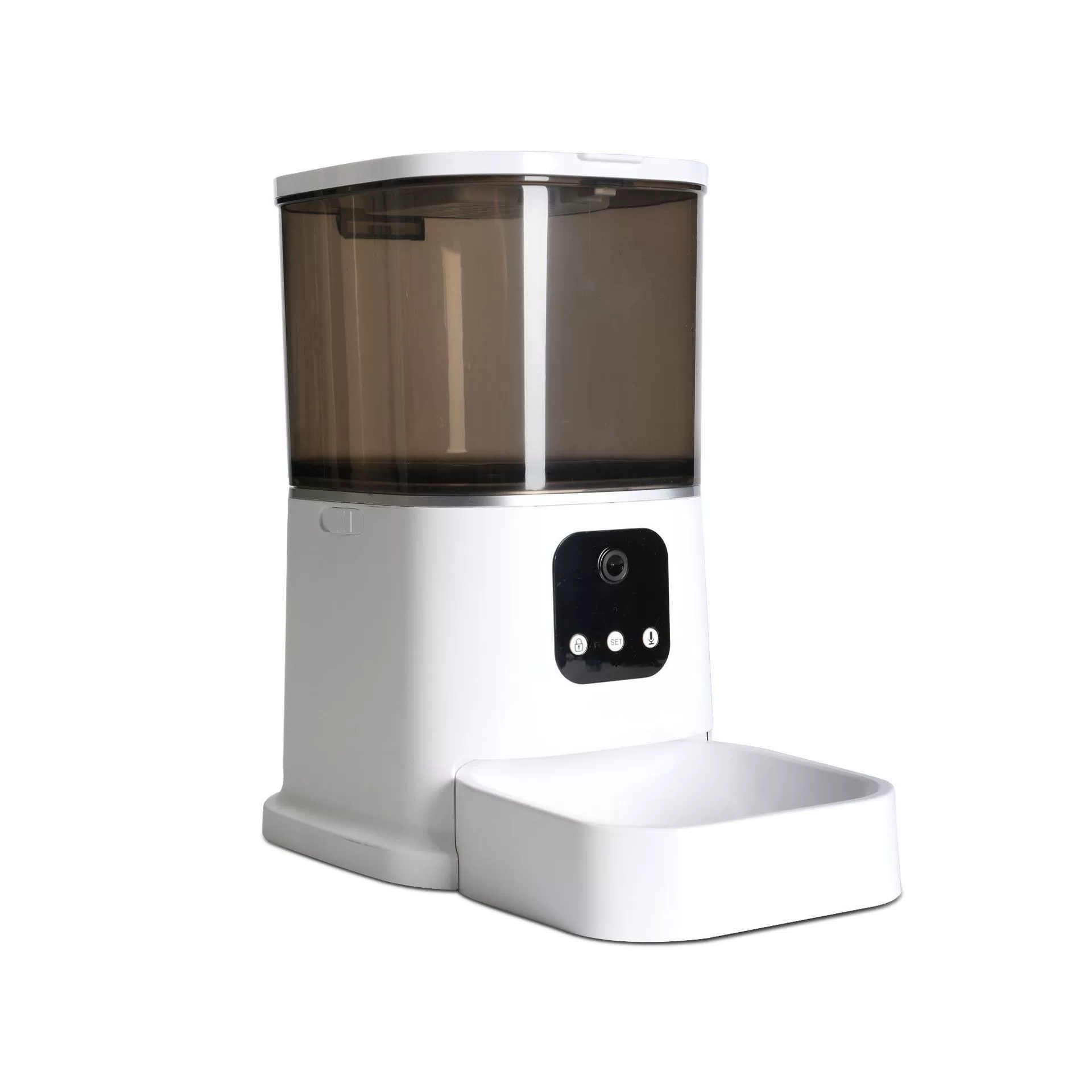 Кнопочная версия кормушки для домашних животных проста в эксплуатации в любое время триггер легко кормить кормушку для домашних животных