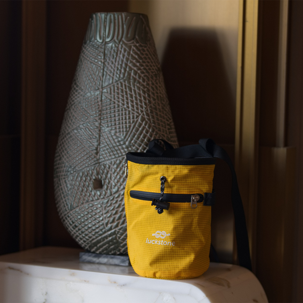 ロッククライミングマグネシウムパウダーバッグ、ドライハンドパウダーバッグ、ペットトレーニングスナックバッグ、フィットネスウエストハンギングタルカムパウダー収納バッグ