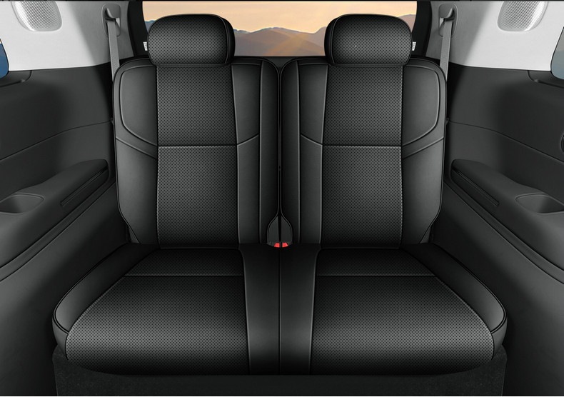 2026 New Model Leapmotor D19 Car Seat Cushions for Six or Seven Seats, Perforated Leather, Wear-Resistant, Full Coverage, Specialized Seat Covers