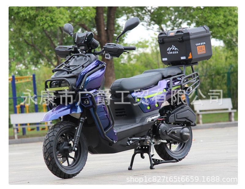 Export Tank Defender New 150Cc Scooter Off-Road Power-Assisted Two-Wheel Road Dominator for Adults