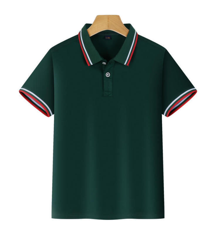 夏子供ラペル半袖ポロシャツ Tシャツ幼稚園服小中学生クラス制服制服カスタムプリントロゴ|undefined