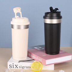 2025 新 316 断熱カップポータブルステンレス鋼コーヒーカップストローダブルドリンクカップ女性の高価値カップ