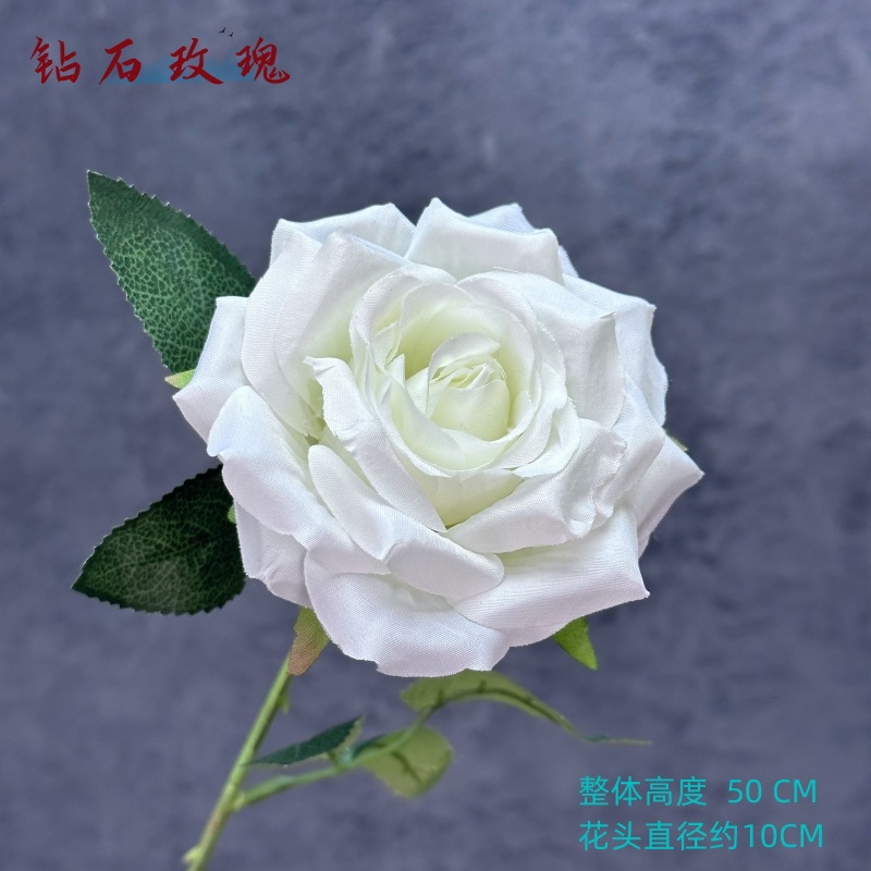 Rosa artificial sola sensación de múltiples cabezas rosa boda flor artificial sala de estar decoración tiro flor artificial flor de seda al por mayor