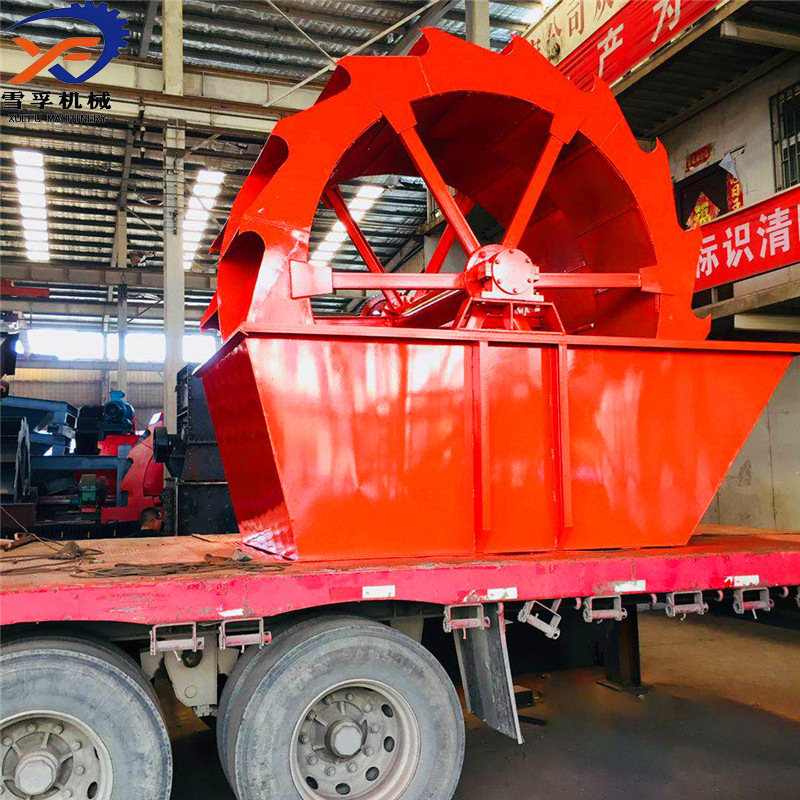 轮式洗砂机 砂石清洗机器泥石石子水洗设备 风化沙轮斗洗沙机厂家