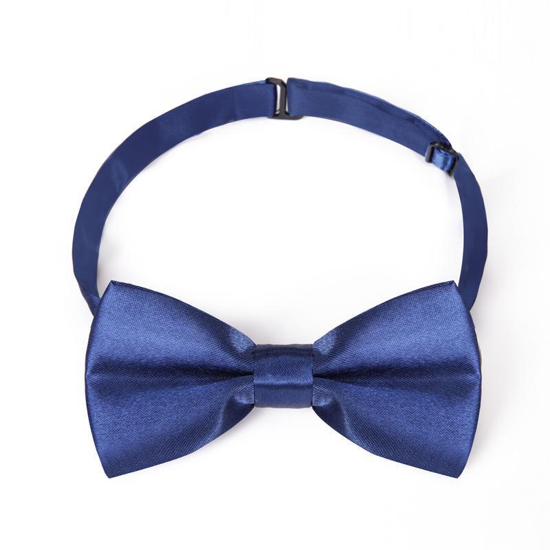 네이비 블루 어린이 나비 넥타이 핫 세일