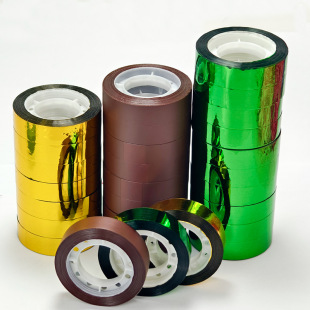 Handmade Floral Tape DIY Crepe Paper Green Tape Bouquet Flower Screen Packaging Material Telescopic Colorfuled Tape