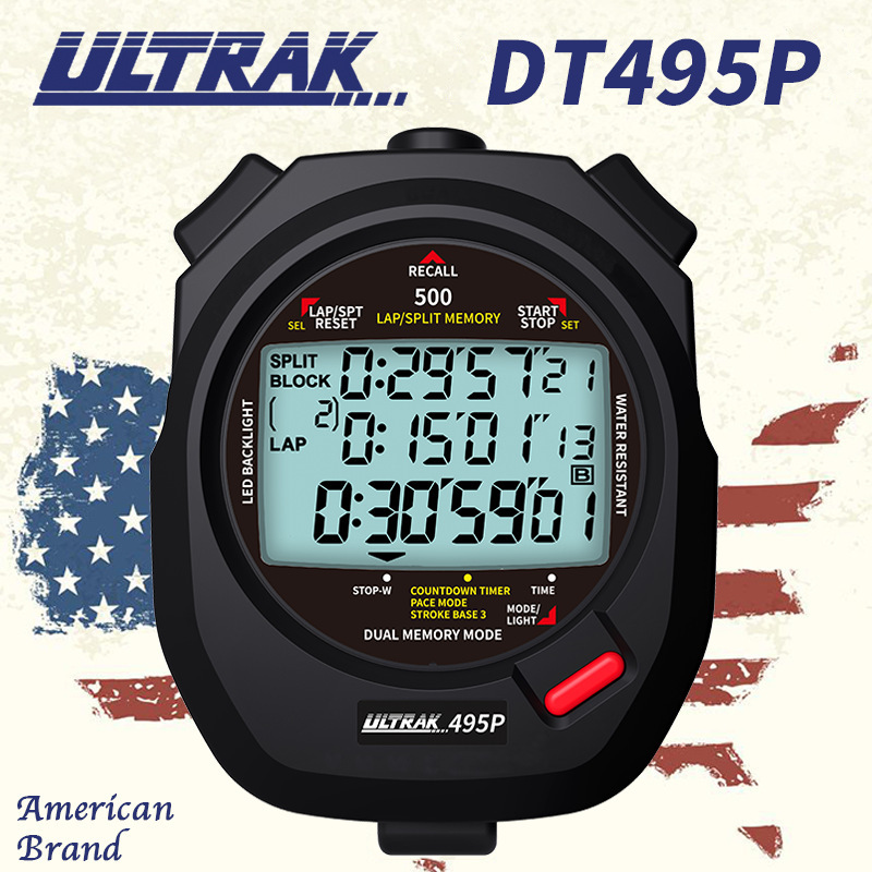 HJ Osek ULTRAK Seiko Sports Fitness Running Training Competition Luminous Stopwatch Timer Spot