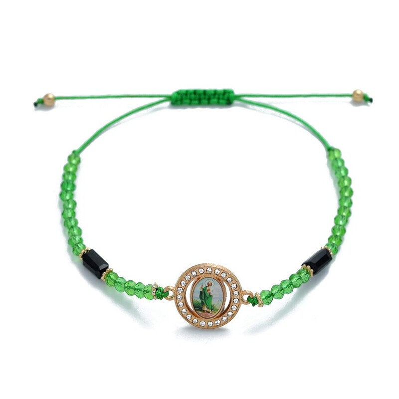 Amazon Bestseller Devil's Eye Bracelet Saint Benedict Colorful Beaded Bracelet Blue Eye Manufacturer Cross