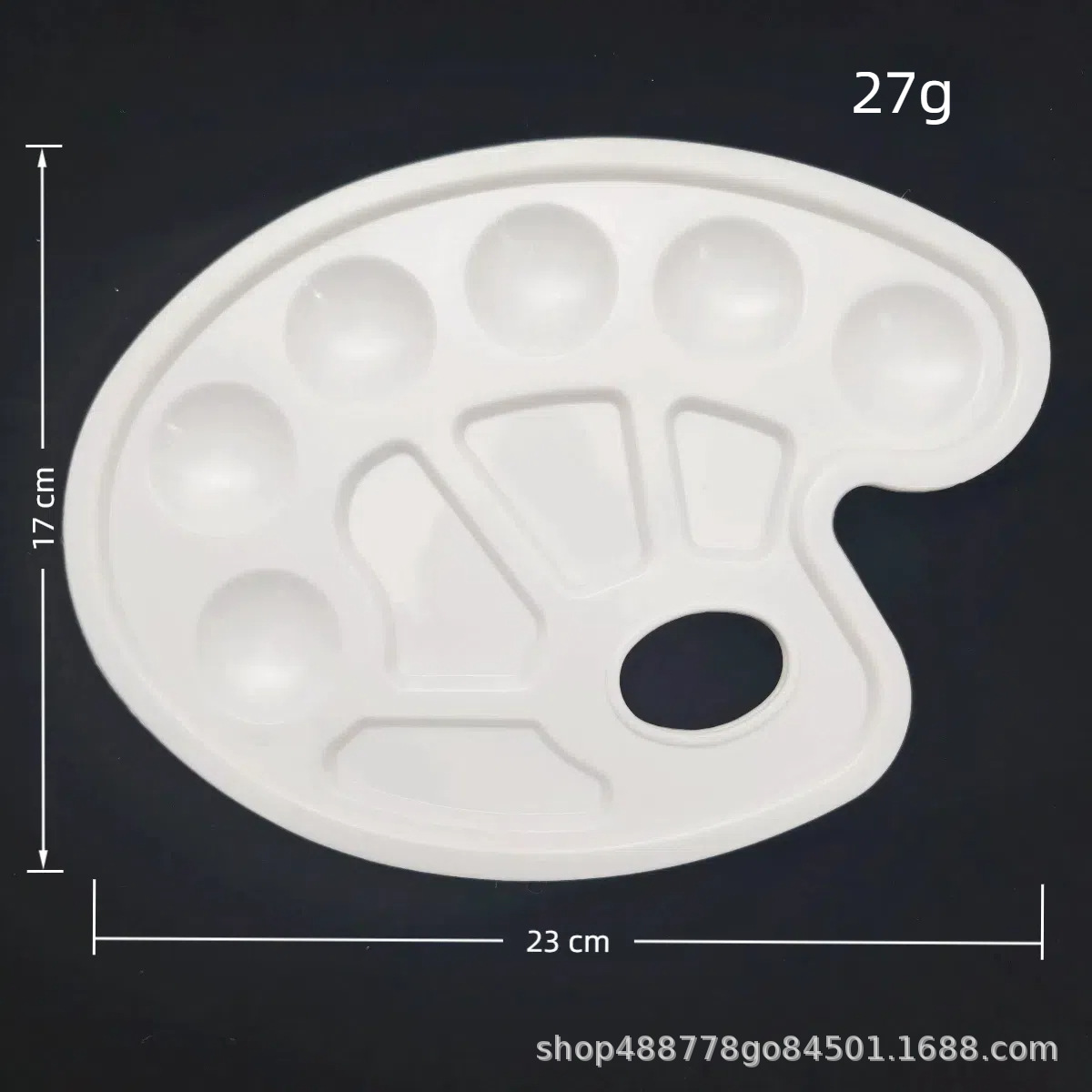 Paleta de color multi-especificación directa de fábrica   Pintura paleta acuarela pie pequeño tablero de pintura artística tablero de pintura manual