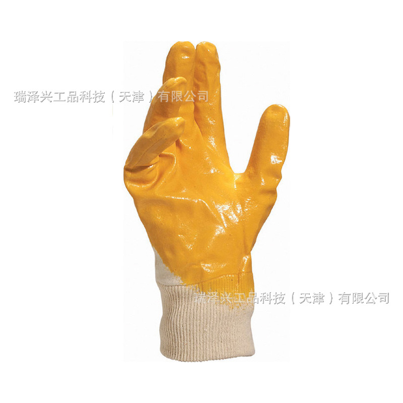 Delta 201015 guantes de algodón recubiertos de nitrilo guantes de protección contra el desgaste y desgarro guantes de protección laboral