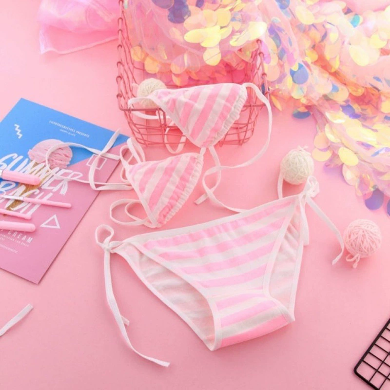 Belt, Japanese underwear, pants, bra, set
