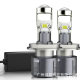 A80LED car dual-beam lens headlight H4H7H119005HB3 changed to 42W high-light cross-border