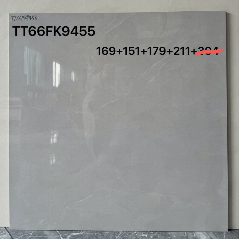 New Glazed Floor Tiles 600X600 Full Ceramic Non-Slip Tiles for Balcony and Bathroom, Household Type Floor Tiles, Marble Tiles