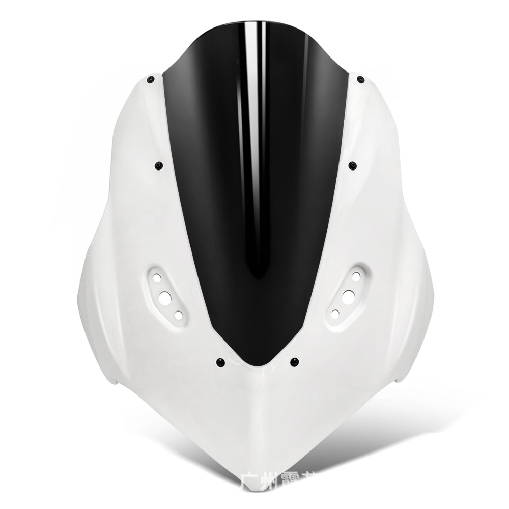 Compatible with CFMOTO 675SR-R 675sr modified integrated windscreen hood, same style as Ducati V4, non-destructive direct fit