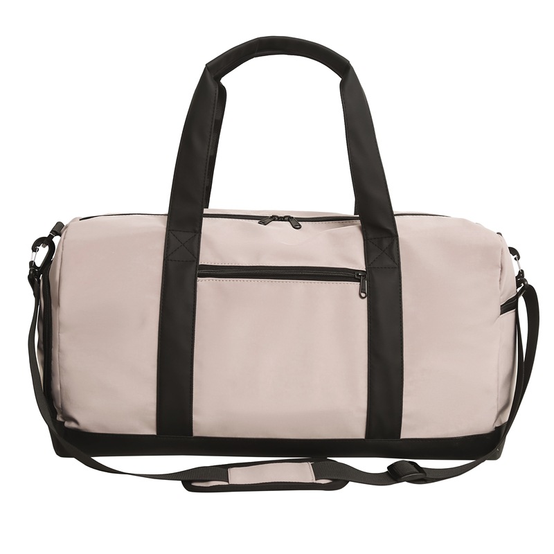 Bolsa de ejercicios transfronterizos con logotipo de impresión, bolsa de viaje de gran capacidad, bolsa deportiva de almacenamiento de zapatos independiente, bolsa de viaje