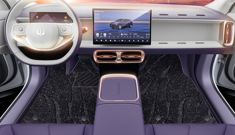 Specially Designed for the Trunk Mat of the Zero B10, Fully Enclosed 2025 Car Interior Modification Decorative Trunk Mat