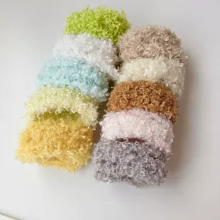 Кудрявая синельная проволока для DIY-собак разная толщина и длина